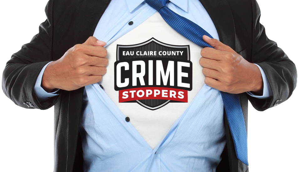 Hero with Crime Stoppers' Logo